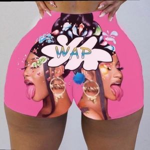 High waste Night shorts